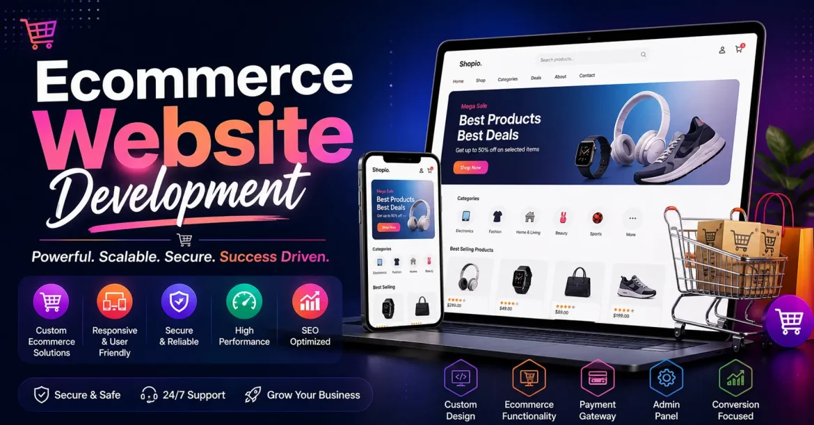 ecommerce website development