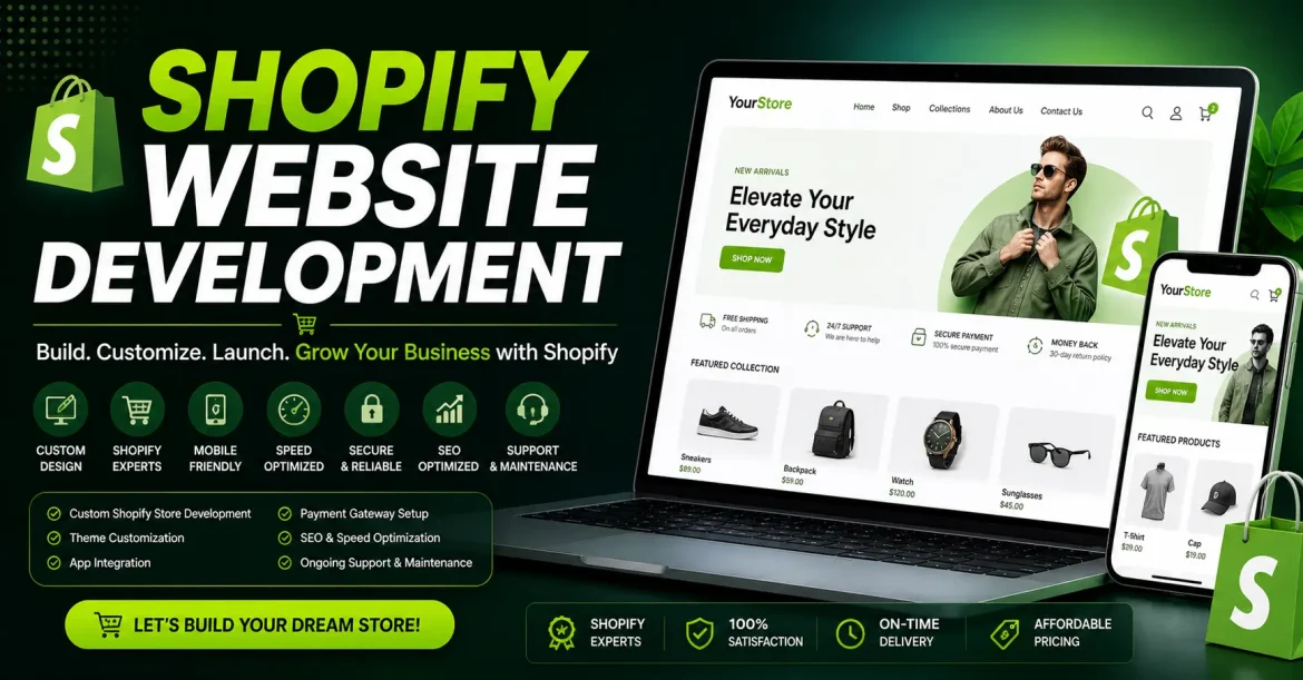 shopify website evelopment