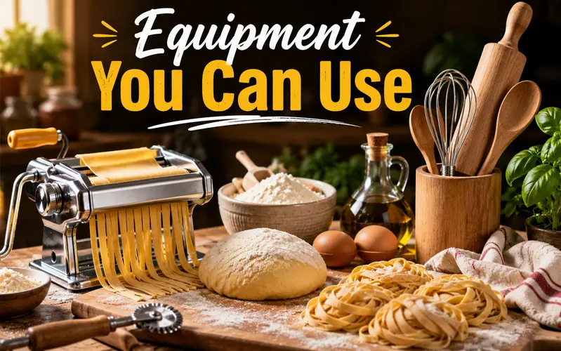 equipment you can use