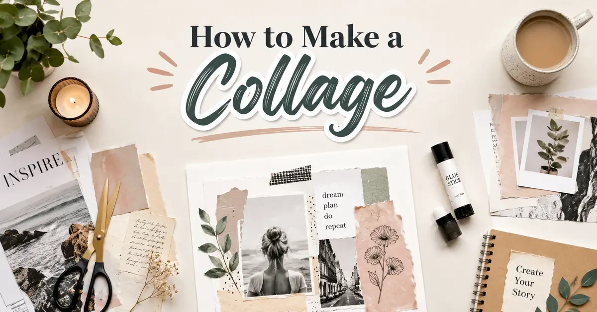 how to make a collage
