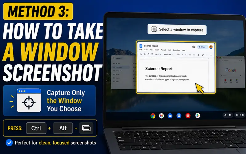 method 3 how to take a window screenshot