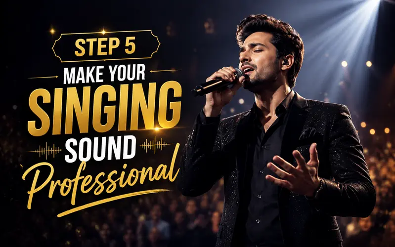 step 5 make your singing sound professional