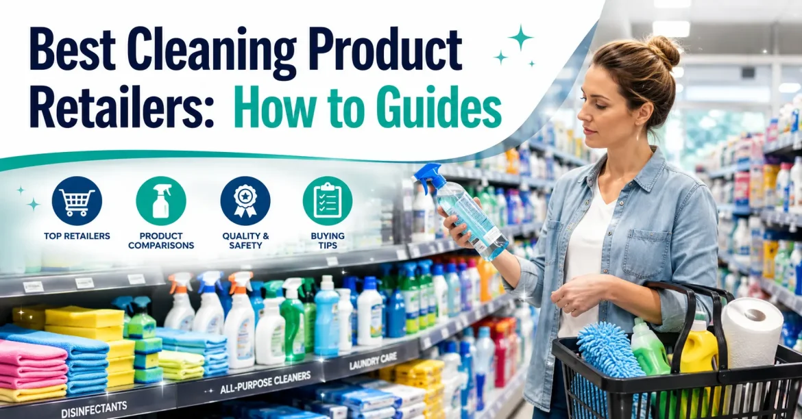 best cleaning product retailers how to guides
