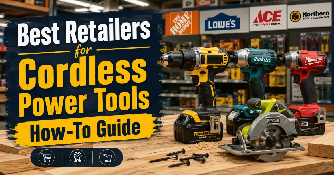 best retailers power tools how-to guides
