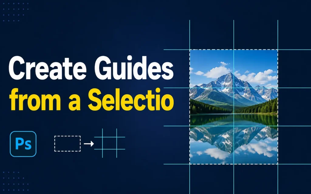create guides from a selection