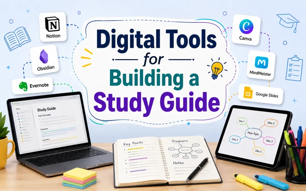 digital tools for building a study guide