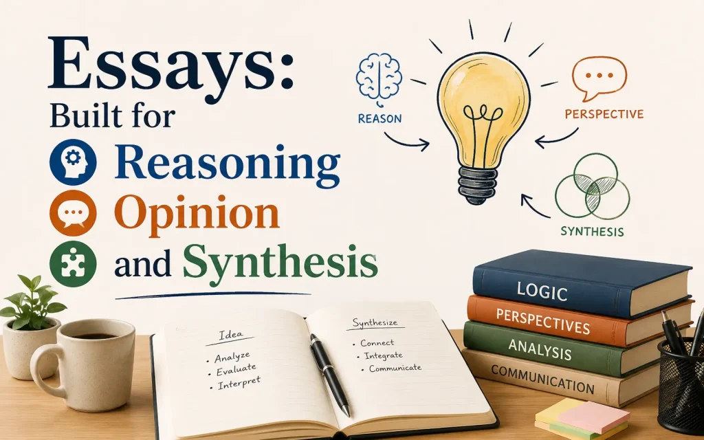 essays built for reasoning opinion and synthesis