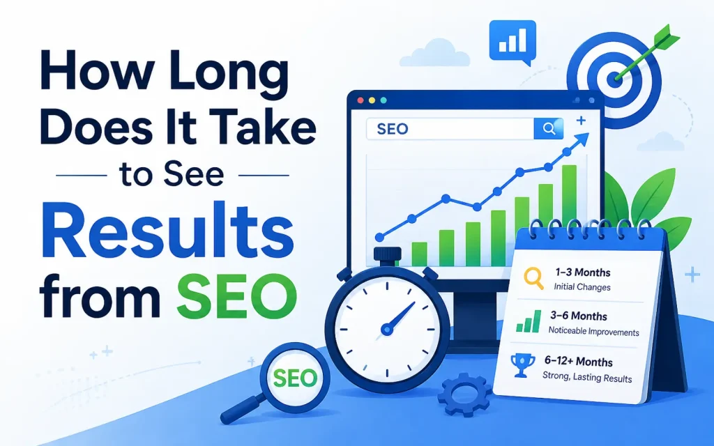 how long does it take to see results from seo