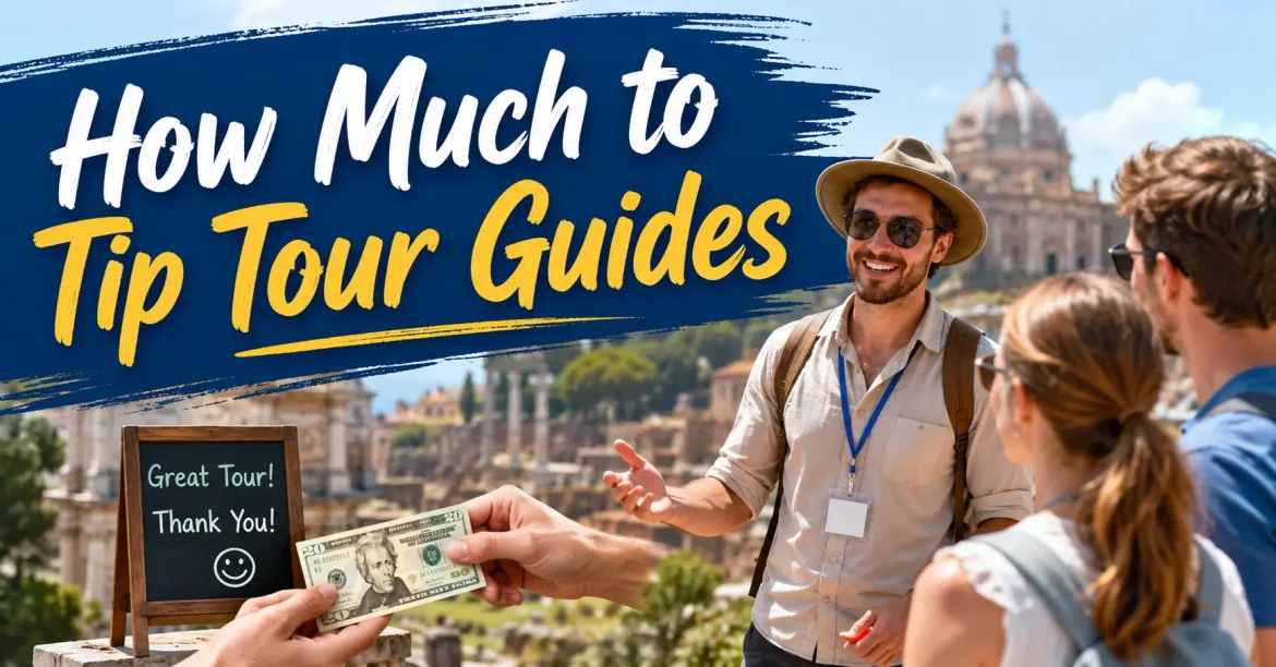 how much to tip tour guides