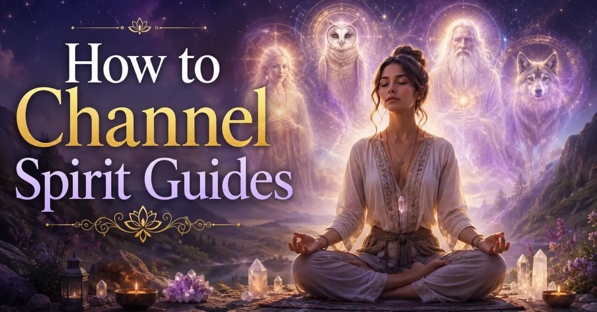how to channel spirit guides