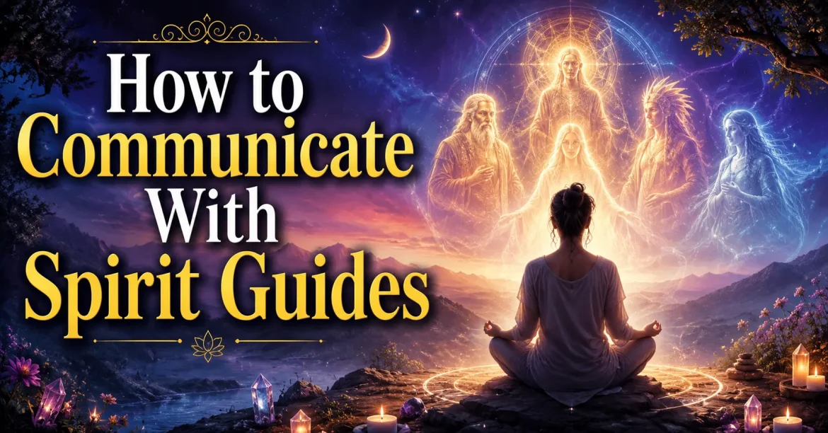 how to communicate with spirit guides