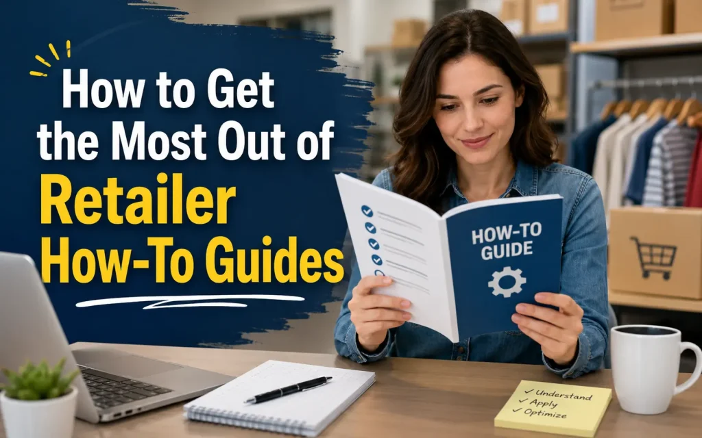 how to get the most out of retailer how-to guides