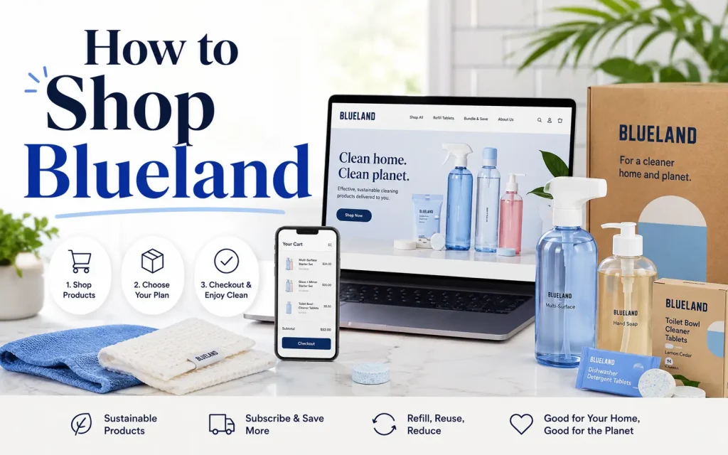 how to shop blueland