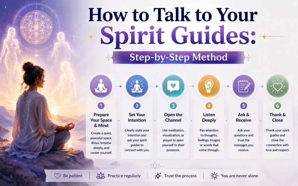 how to talk to your spirit guides step by step method