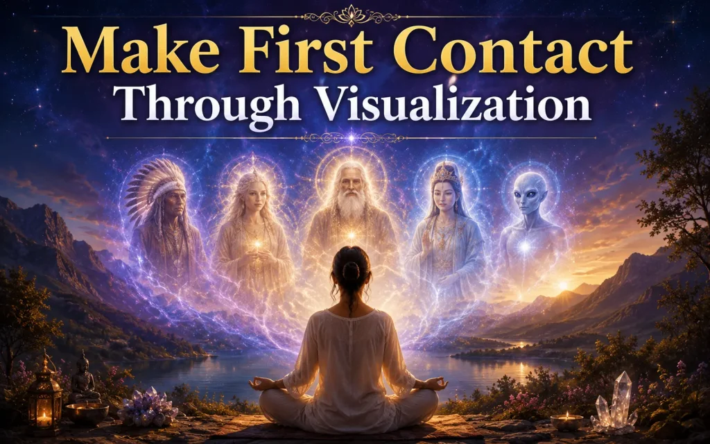 make first contact through visualization