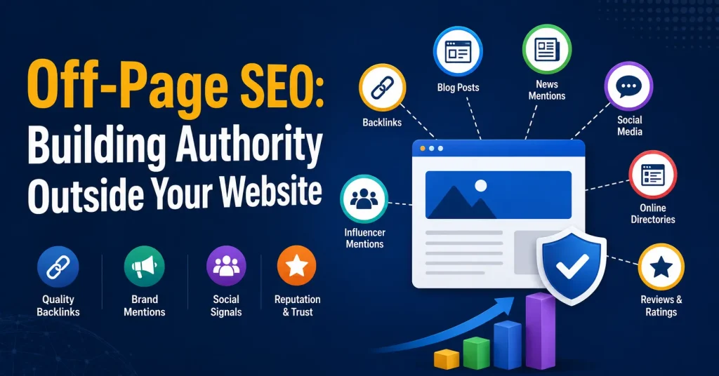 off-page seo building authority outside your website
