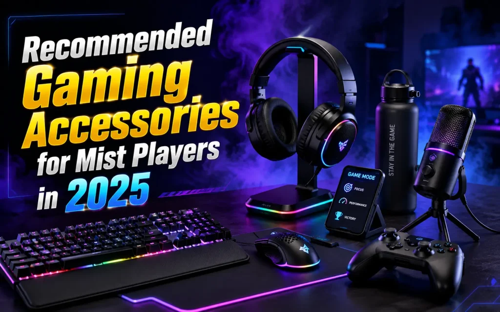 recommended gaming accessories for most players in 2025
