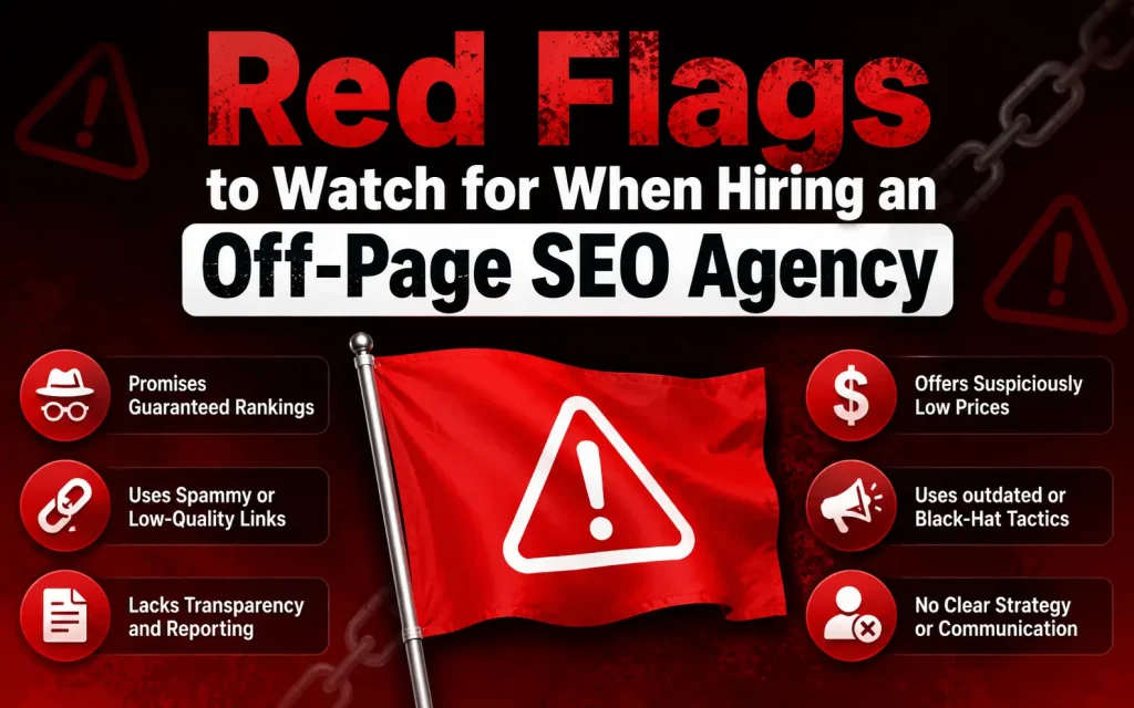 red flags to watch for when hiring an off-page seo agency