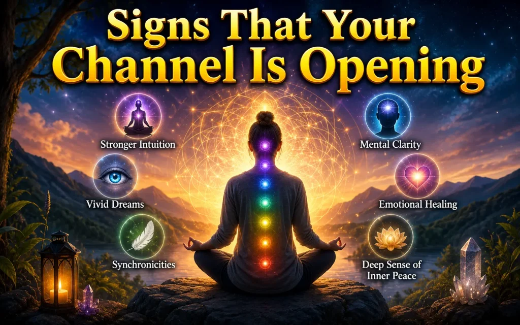 signs that your channel is opening
