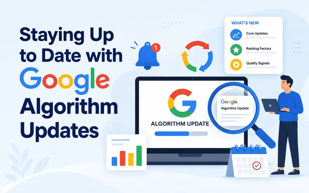 staying up to date with google algorithm updates