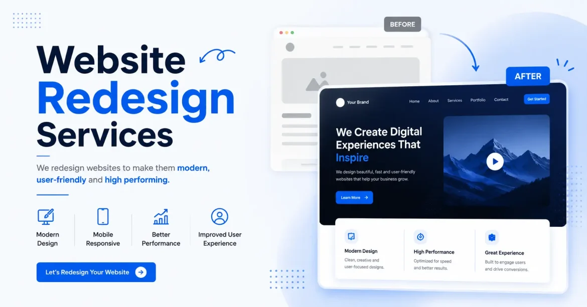 website redesign services