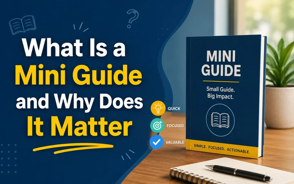 what is a mini guide and why does it matter