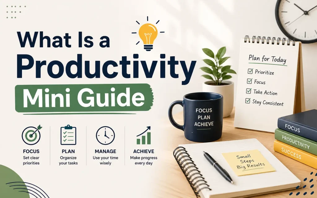 what is a productivity mini guide
