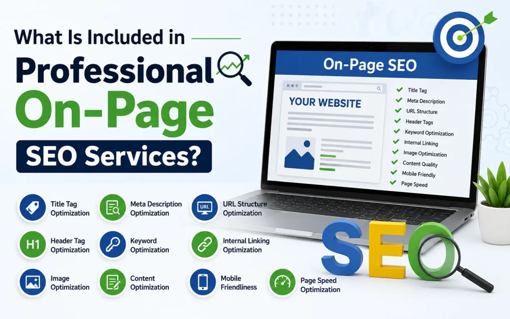 what is included in professional on page seo services