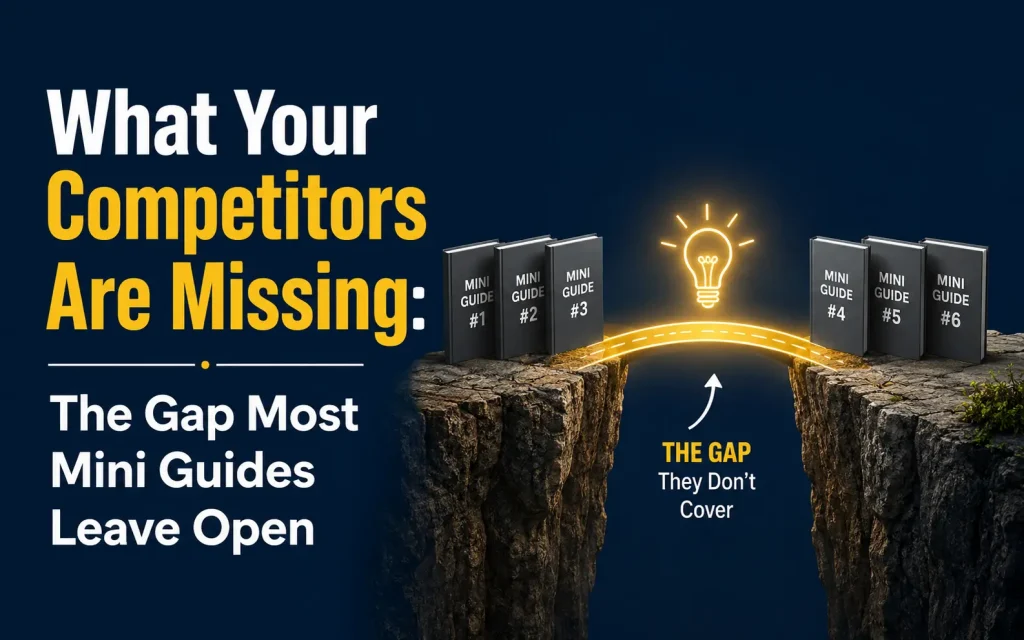 what your competitors are missing the gap most mini guides leave open