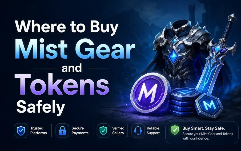 where to buy mist gear and tokens safely