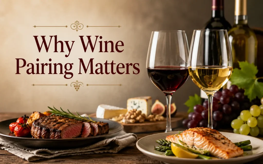 why wine pairing matters