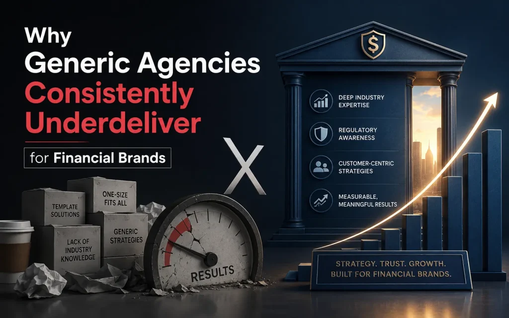 why generic agencies consistently underdeliver for financial brands