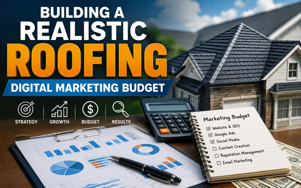 building a realistic roofing digital marketing budget