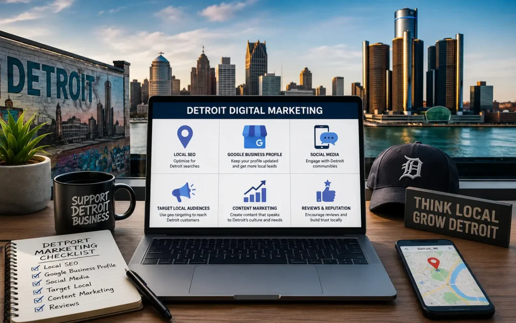 detroit-specific digital marketing tips you can use right now
