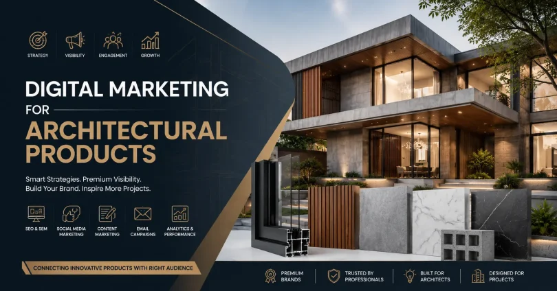 digital marketing for architectural products