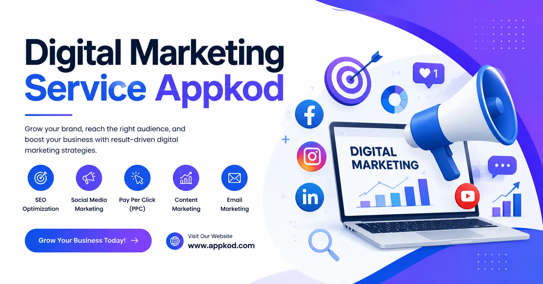 digital marketing service appkod