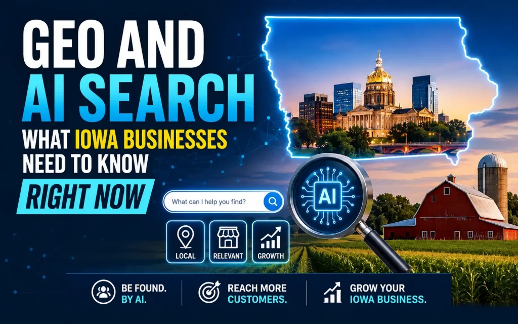 geo and ai search - what iowa businesses need to know right now