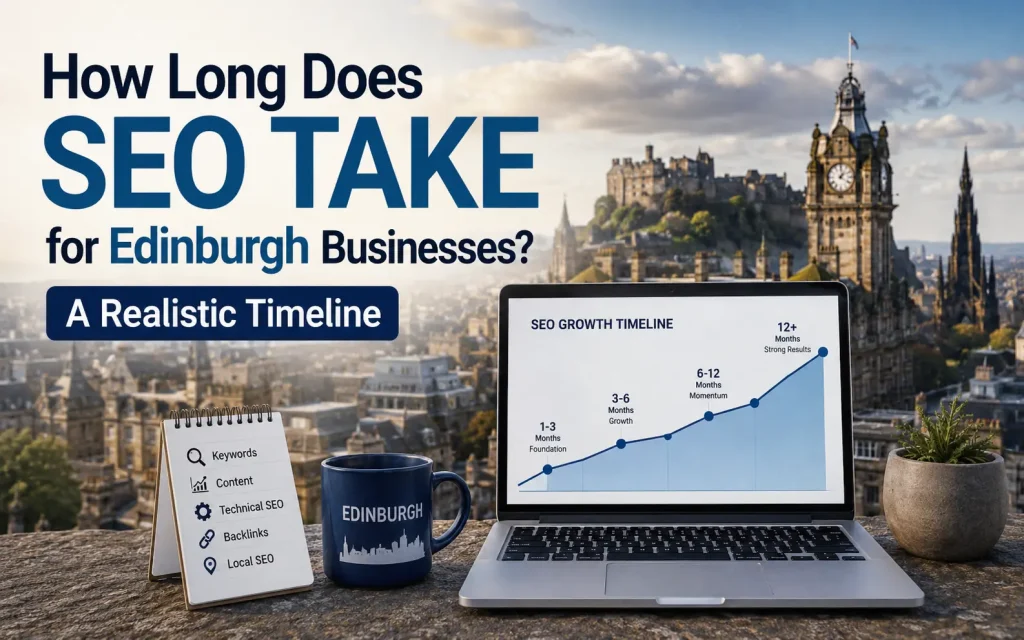 how long does seo take for edinburgh businesses a realistic