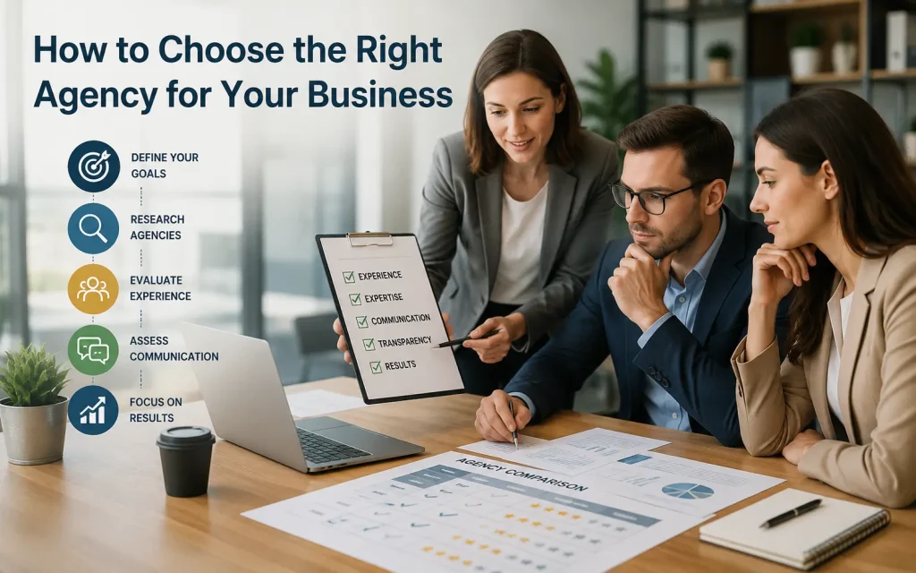 how to choose the right agency for your business
