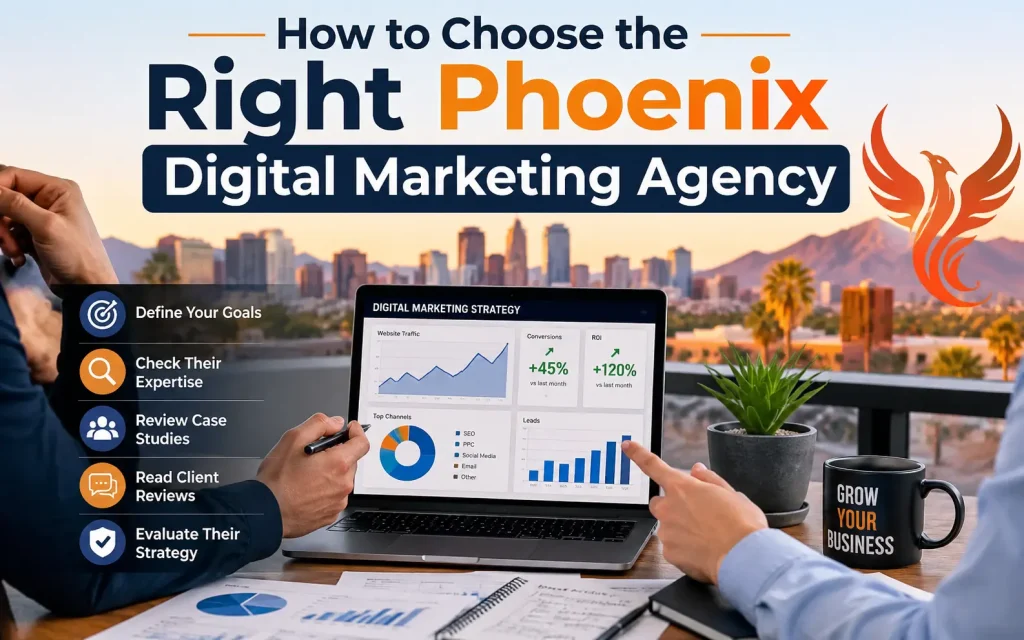 how to choose the right phoenix digital marketing agency