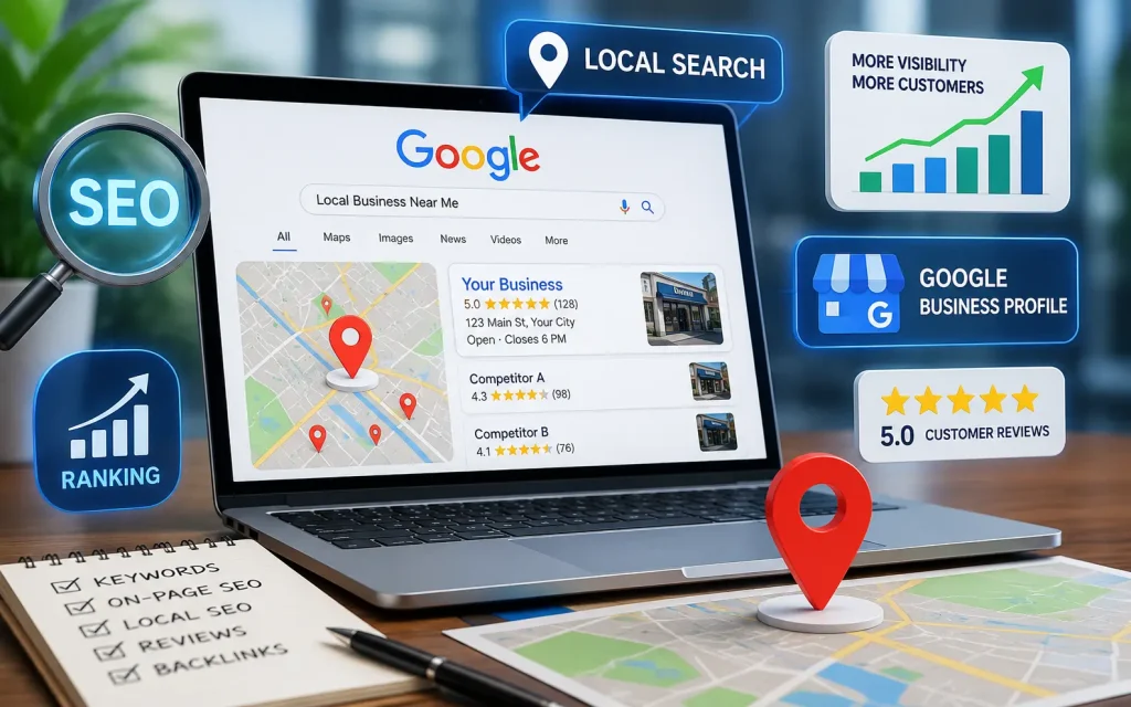 seo and local search- getting found on google