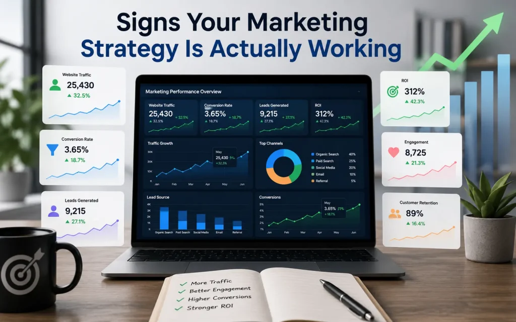signs your marketing strategy is actually working