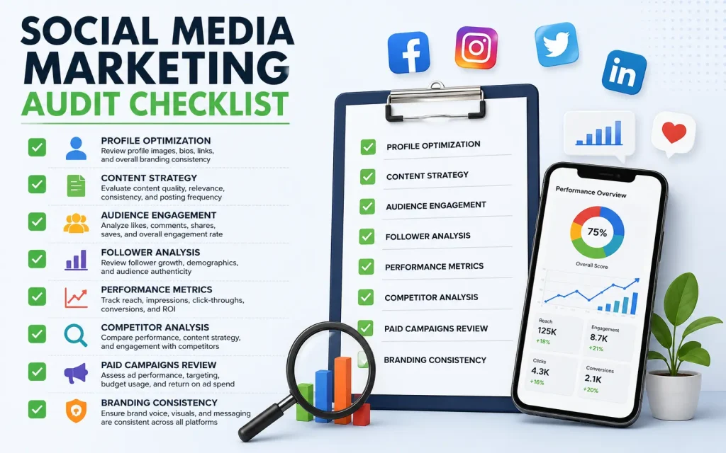 social media marketing audit checklist