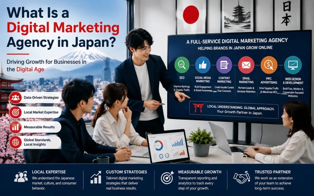 what is a digital marketing agency in japan