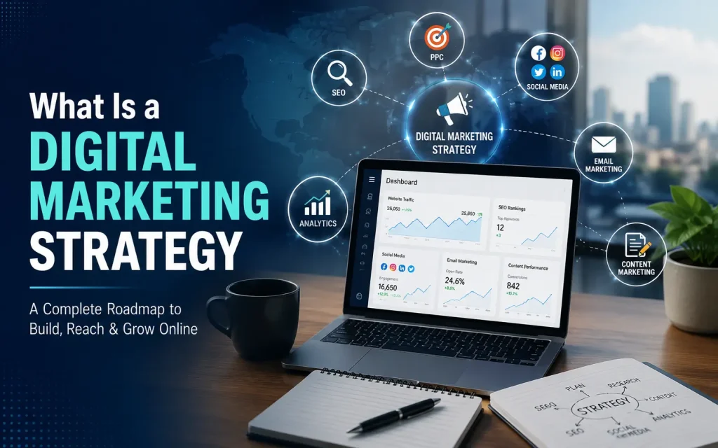 what is a digital marketing strategy