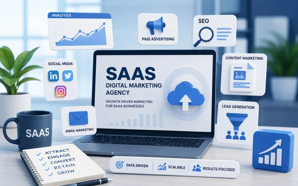 what is a saas digital marketing agency