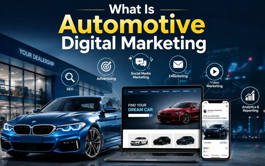 what is automotive digital marketing