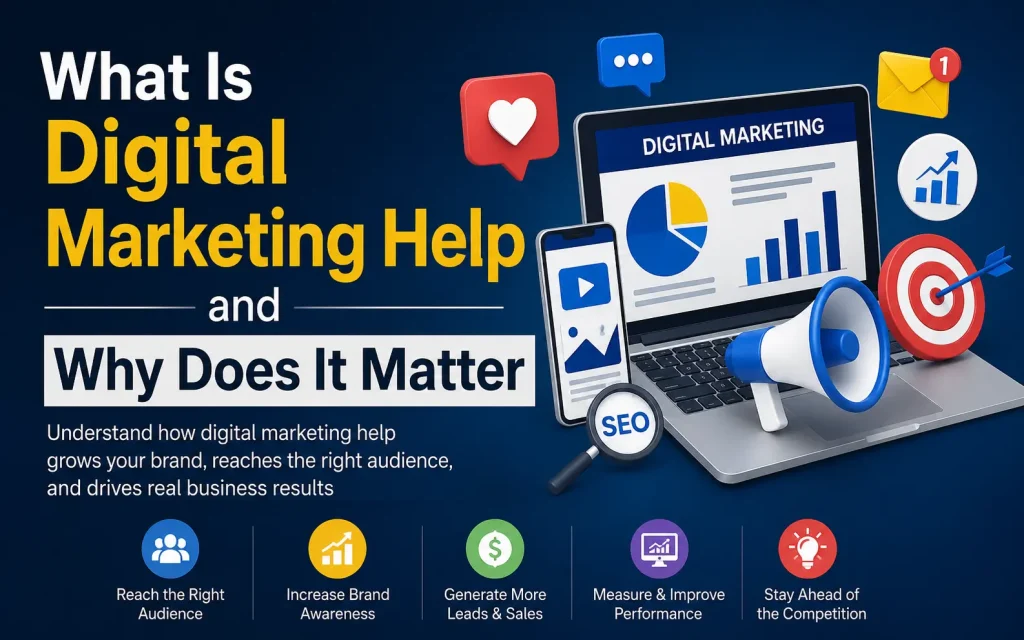 what is digital marketing help and why does it matter