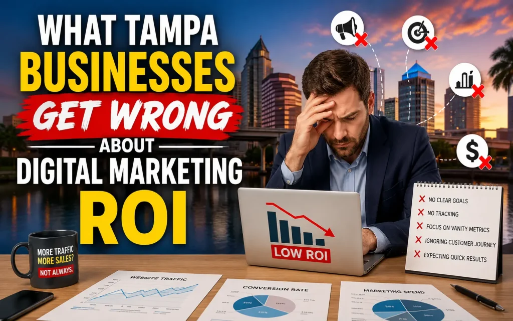 what tampa businesses get wrong about digital marketing roi