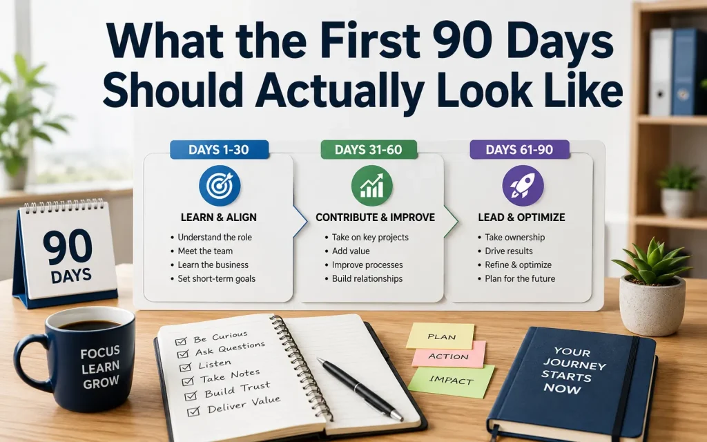 what the first 90 days should actually look like